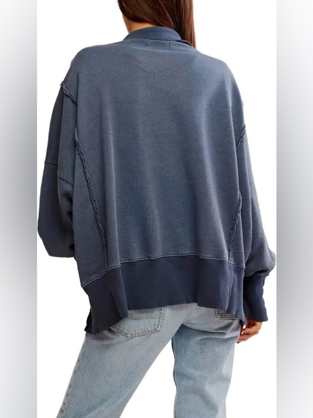 Free People Camden Henley Sweatshirt - Picture 3 of 7